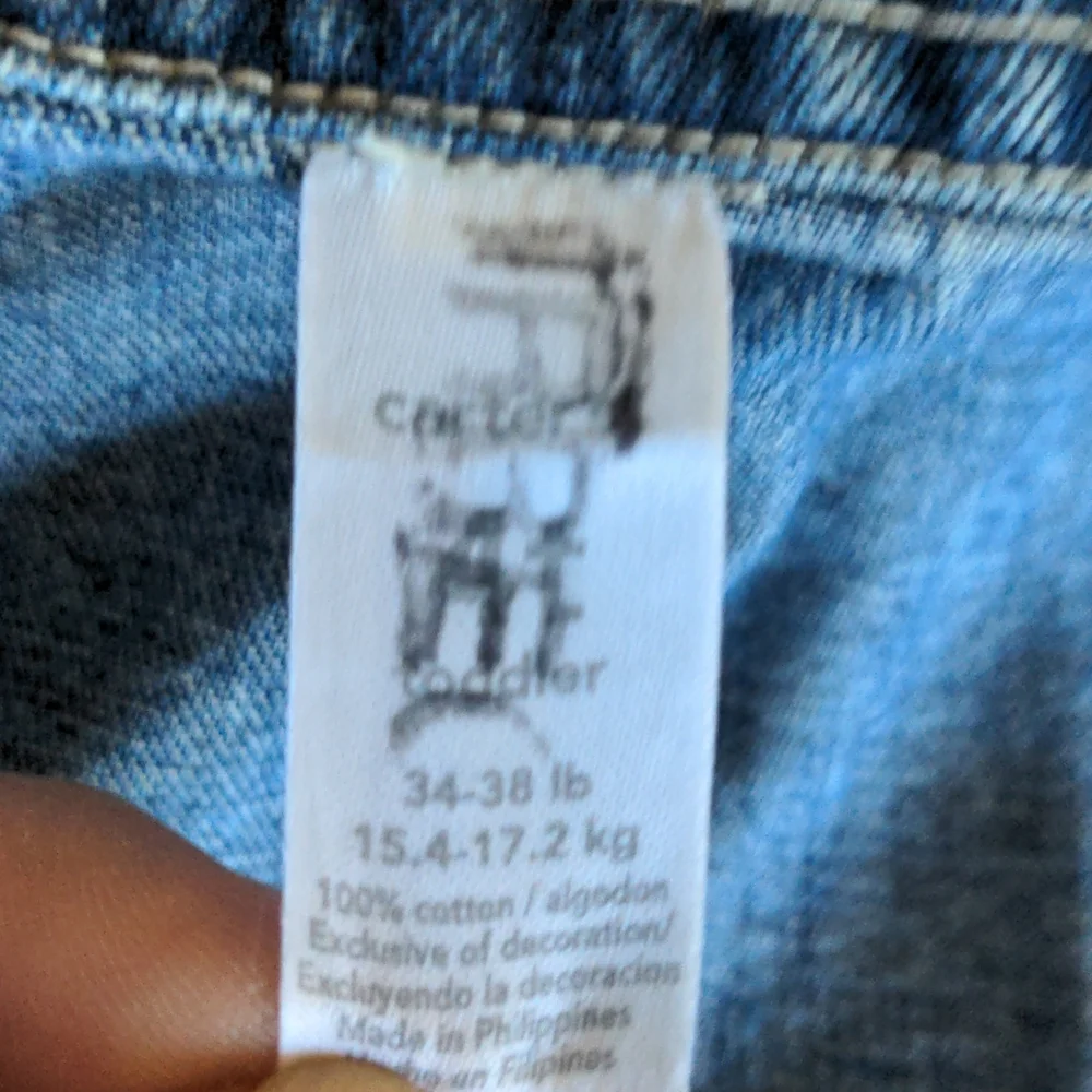 CARTER's Toddler Jean Jacket Coat